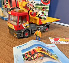 PLAYMOBIL 70199 Abschleppdienst + Motorrad OVP &ndash; Reifen fehlen