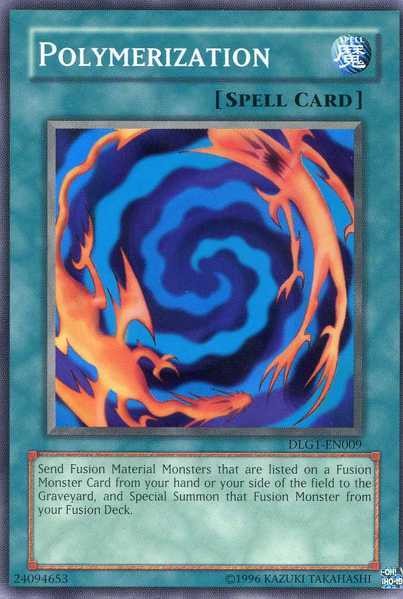 Polymerization - DLG1-EN009 - Common - Unlimited Edition LP Yugioh Dark Legends 