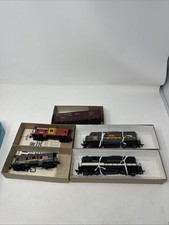Athearn Lot of 5 Vintage Trains in Miniature HO scale Untested Different Sizes