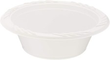 200 Pack Disposable Bowls - 12 oz Heavy Duty Plastic