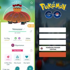 Pokémon PTCs Go | Shiny Gigantamax Venusaur ...