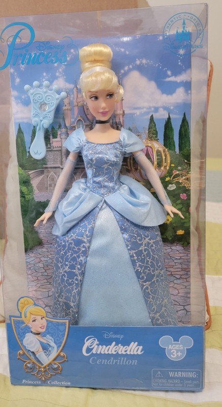 NEW Disney Parks Exclusive Cinderella Cendrillon Doll Walt Disney World 