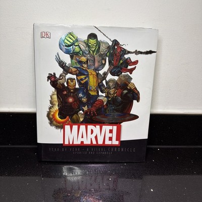 Marvel Comic Guide Year by Year A Visual Chronicle by Marvel Comics DK Books
