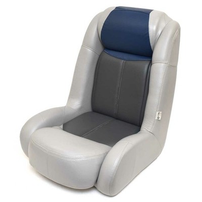 Wise Marine Boat Bucket Seat 8WD1452-840 | Two-Tone Gray / Blue