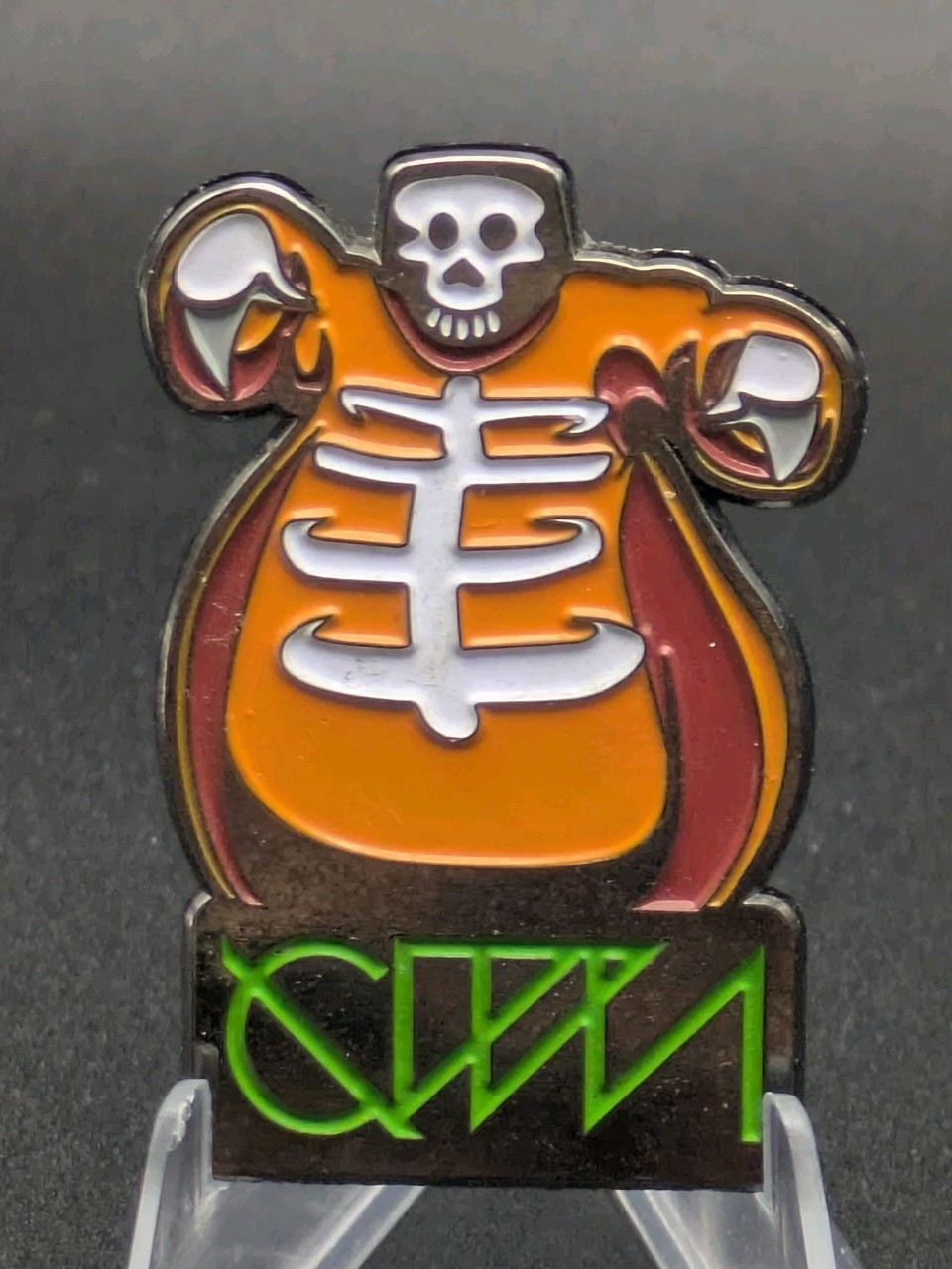 Ganja White Night Limited Edition /50 Mr. Wobble Enamel Art Pin GWN LE50 Dubstep
