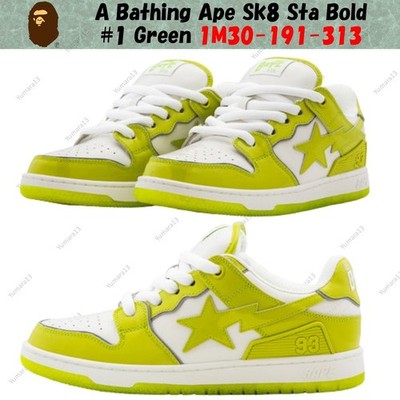 A Bathing Ape Sk8 Sta Bold #1 grün 1M30-191-313 Herrengröße