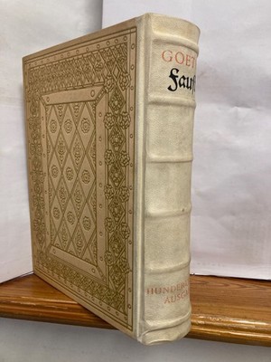 Goethe Faust Hundertjahrs-Ausgabe 1938 Ausgabe