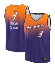 NEW Unisex Fanatics WNBA Phoenix Mercury Explorer #3 Diana Taurasi Jersey Size L