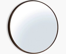 Gallery Direct Greystoke 84cm Round Mirror - Bronze (Manufacturing Marks)