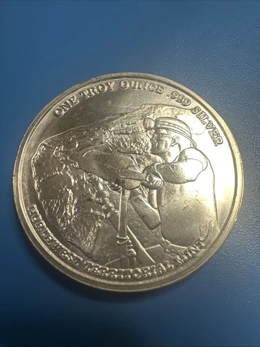 Pan American Silver Corp. Northwest Territorial Mint 1 oz .999 Fine Silver Round