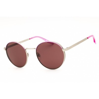 Converse Women's Sunglasses Satin Silver Full Rim Frame CV107S FOXING II 046