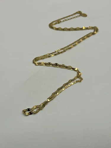 Collana borsa straccio LUNGA 17” Gucci Link gioielli danesi