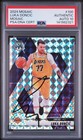 Luka Doncic Signed 2024 Panini Mosaic Mosaic Prizm PSA/DNA Auto 10 #100 Lakers