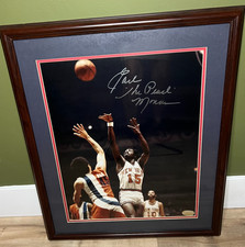Earl Monroe Signed New York Knicks 16x20 Framed/Matted  Photo Dual Auth BAS &FOD