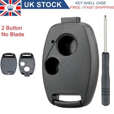 2 Button Remote Key Fob Shell Case For Honda Accord Civic CR-V FR-V HR-V Jazz
