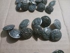Vintage Lot 33 US Air Force Metal Eagle Coat Buttons Waterbury Button Co. 7/8" — photo 3