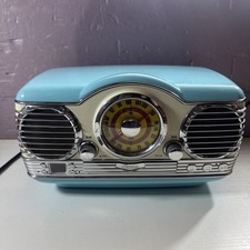 RETRO Memorex Turquoise Portable Stereo W/Cd Player MTT3200 For Parts READ