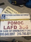 Vintage Oil Field Sign