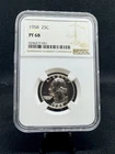 1958 Proof 90% Silver Washington Quarter NGC PF68!