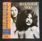 BUCKINGHAM NICKS JAPAN WHITE LABEL PROMO LP OBI JAPANESE JPN FLEETWOOD MAC WLP