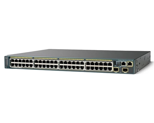 ⭐ CISCO WS-C2960S-48LPD-L 48x10/100/1000 Gigabit POE+ 1xMan +2x SFP+ 10GbE