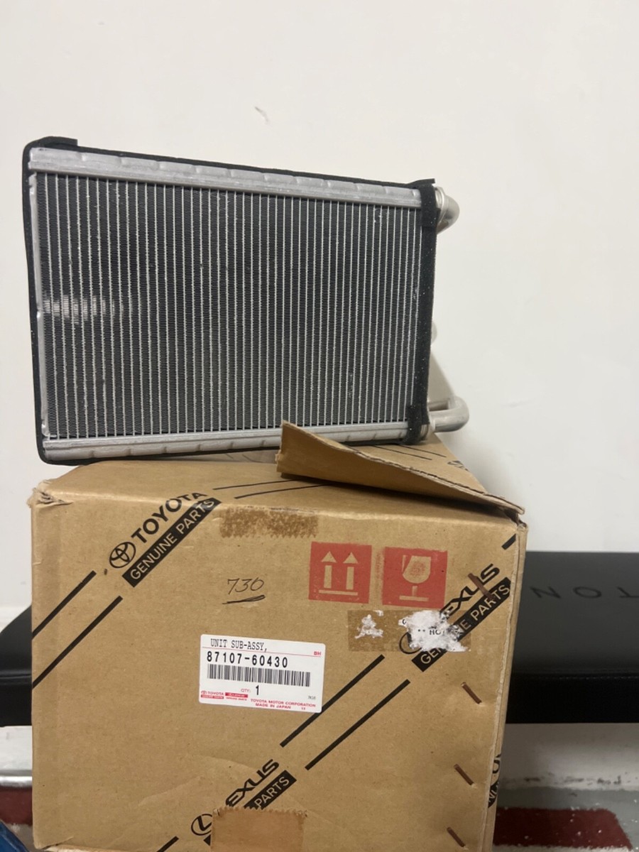 8710760430 Genuine Toyota UNIT SUB-ASSY, HEATER RADIATOR 87107