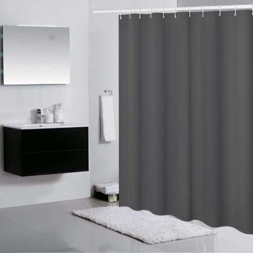 White Shower Curtains Waterproof Bath Curtain Polyester Partition Curtain Home - Picture 24 of 28