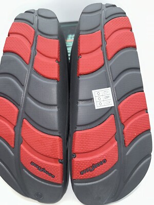 Skechers Campground Foamies Men\'s Size 11 Charcoal Gray Red Good Year Rubber Skechers Campground Men main image 3