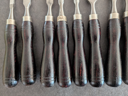 Vintage Wood Carving Gouge Lot of 12 - Picture 4 of 12