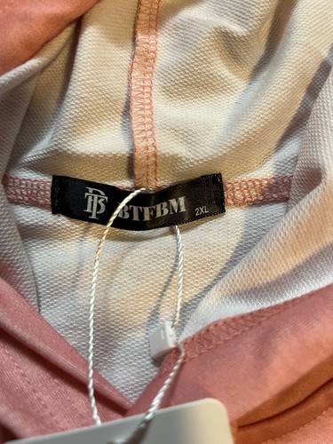 Women’s Pull Over Shirt W/Hood Plus Size 2XL -Belong To Fashion Beauty Merriness - Picture 3 of 7