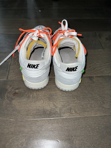 Off-white X Nike dunk low 8.5 - Picture 4 of 6