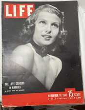 Life Magazine 1947 November 10 RITA HAYWORTH: Hollywood Methodist Church
