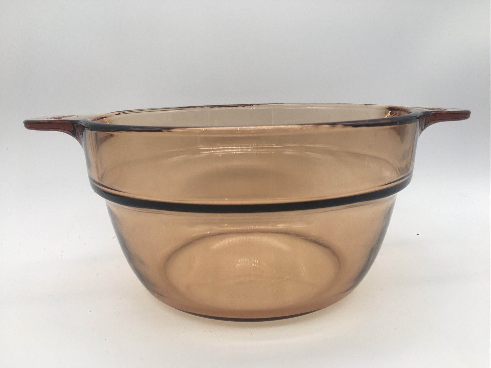 Corning Vision France Amber Glass Double Boiler Insert V20B 1.5