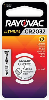 Button Cell Battery - CR2032 RAYOVAC