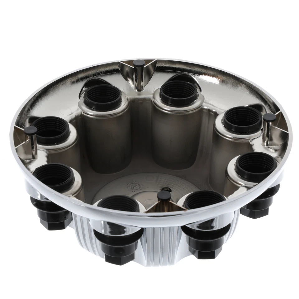 Cubierta de tapa central de cubo de rueda GMC 1999-2023 ORIGINAL FABRICANTE DE EQUIPOS ORIGINALES NUEVA CROMADA Y NEGRA 9597159 Foto 4 de 4