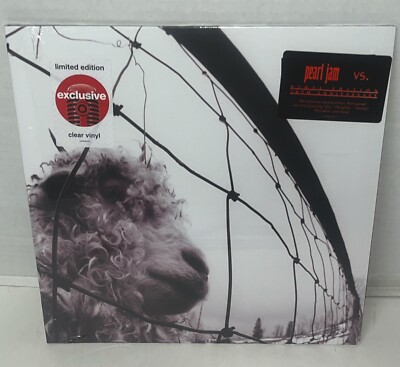 Pearl Jam - VS - Versus - Limited 30th Anniversary Edition Clear Color Vinyl LP