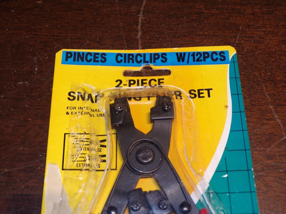 Pinces circlips W/12 pcs - 2 pièces snap ring plier set CATAVANA - Photo 2/4