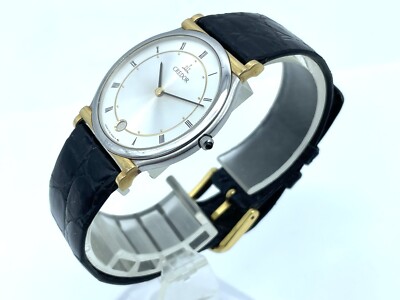 Near MINT Vintage SEIKO Credor Men's Quartz Watch 7779-6000 New