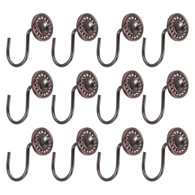  12 Pcs Anschließen Retro Vorhanghaken Stabile Duschvorhanghaken