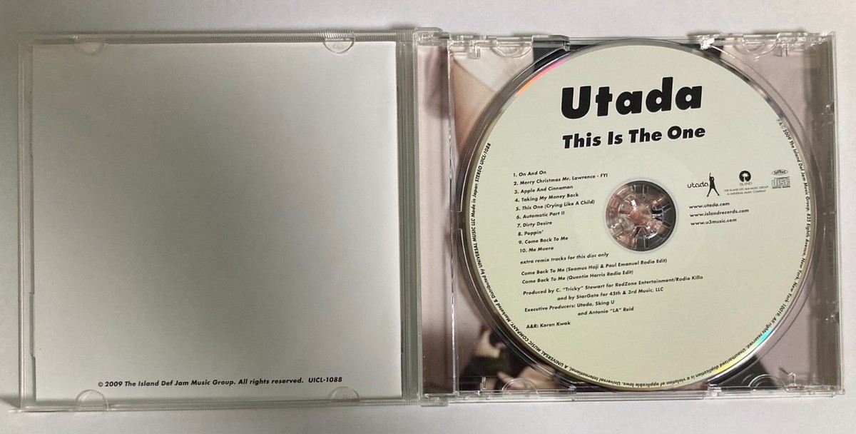 Hikaru Utada This Is The One Japan Sales Version English