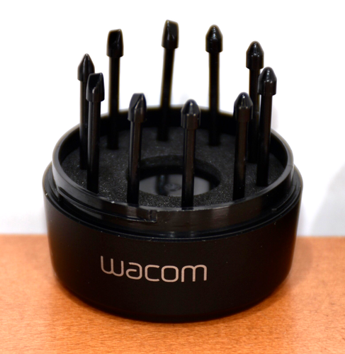 NEW Wacom Art Pen KP701E2 Sealed With Stand and 2 BONUS Holders w/ 10 Nibs Each - Photo 15/16