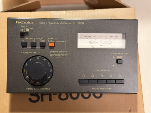 Technics Audio Frequency Analyzer SH-8000 NOS - Foto 7 di 10