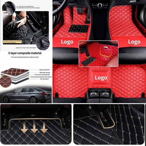 For Hyundai Elantra 2000-2024 Car Floor Mats Carpets Non-Slip All Weather Auto - Imagen 12 de 32