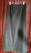 Vintage White Stag Green Midi Skirt Ladies 6 Western Retro