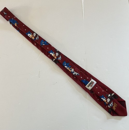 Corbata de cuello vintage Sonic The Hedgehog Boys Sega 1994 rara zoom “Dude With A Tude” - Imagen 16 de 16