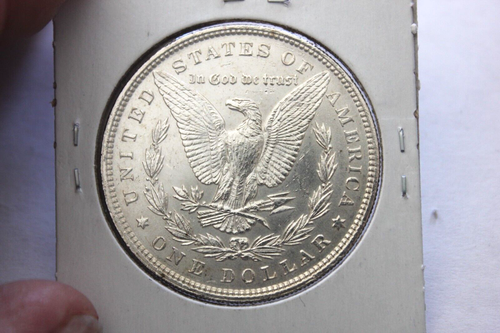 1896 PIUME SENO PIENO UNC+++ DOLLARO ARGENTO MORGAN - Foto 2 di 2