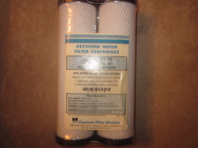 PORVAIR KEYSTONE  HPT-10  Micron Sediment WATER FILTER 053268-030 2 pack
