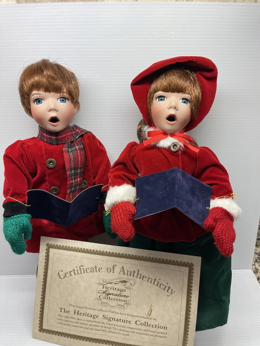 Heritage signature collection store christmas doll