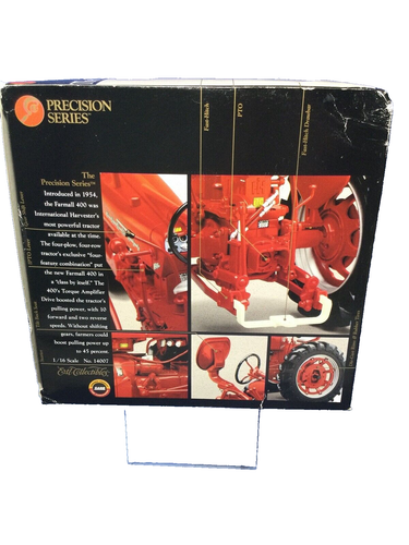 ERTL, Precision Series #13, The Farmall 400 Tractor, 14007 1:16 Scale, NIB - Picture 4 of 11