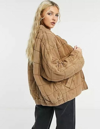 AUTH Free People Dolman Quilted Knit 